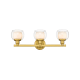 A thumbnail of the Innovations Lighting 330-3W-7-24 Cairo Vanity Satin Gold / White / Clear