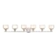 A thumbnail of the Innovations Lighting 330-6W-7-45 Cairo Vanity Satin Nickel / White / Clear