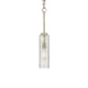 A thumbnail of the Innovations Lighting 380-1S-21-4 Wexford Pendant Brushed Brass / Clear Basket Weave