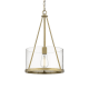 A thumbnail of the Innovations Lighting 383-1S-20-12 Marissa Pendant Brushed Brass / Clear