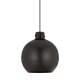 A thumbnail of the Innovations Lighting 410-1PL-18-16 Newton Sphere Pendant Matte Black / Matte Black