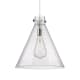 A thumbnail of the Innovations Lighting 410-1PL-20-18 Newton Cone Pendant Polished Nickel / Seedy