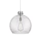 A thumbnail of the Innovations Lighting 410-1PL-18-18 Newton Sphere Pendant Satin Nickel / Seedy