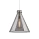 A thumbnail of the Innovations Lighting 410-1PL-20-18 Newton Cone Pendant Satin Nickel / Plated Smoke
