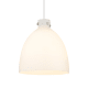 A thumbnail of the Innovations Lighting 410-1PL-17-16 Newton Bell Pendant Satin Nickel / Matte White