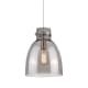 A thumbnail of the Innovations Lighting 410-1PM-13-10 Newton Bell Pendant Satin Nickel / Plated Smoke