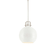 A thumbnail of the Innovations Lighting 410-1SL-20-16 Newton Sphere Pendant Satin Nickel