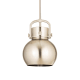 A thumbnail of the Innovations Lighting 410-1SS-12-8 Newton Sphere Pendant Satin Nickel / Satin Nickel