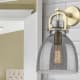 A thumbnail of the Innovations Lighting 410-1W-15-8 Newton Bell Sconce Alternate Image