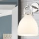 A thumbnail of the Innovations Lighting 410-1W-15-8 Newton Bell Sconce Alternate Image