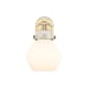 A thumbnail of the Innovations Lighting 410-1W-5-8 Newton Sphere Sconce Alternate Image