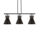 A thumbnail of the Innovations Lighting 410-3I-13-42 Newton Cone Pendant Matte Black