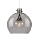 A thumbnail of the Innovations Lighting 410-3PL-18-18 Newton Sphere Pendant Polished Nickel / Plated Smoke