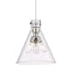 A thumbnail of the Innovations Lighting 410-3PL-18-16 Newton Cone Pendant Polished Nickel / Clear