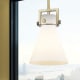 A thumbnail of the Innovations Lighting 411-1SS-11-8 Newton Cone Pendant Alternate Image