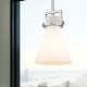 A thumbnail of the Innovations Lighting 411-1SS-11-8 Newton Cone Pendant Alternate Image