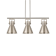 A thumbnail of the Innovations Lighting 411-3I-13-42 Newton Cone Pendant Satin Nickel