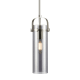 A thumbnail of the Innovations Lighting 423-1S-15-5 Pilaster II Cylinder Pendant Polished Nickel / Plated Smoke