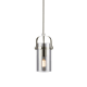 A thumbnail of the Innovations Lighting 423-1S-10-5 Pilaster II Cylinder Pendant Polished Nickel / Plated Smoke