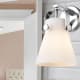 A thumbnail of the Innovations Lighting 423-1W-10-7 Pilaster II Cone Sconce Alternate Image