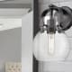 A thumbnail of the Innovations Lighting 423-1W-10-7 Pilaster II Sphere Sconce Alternate Image