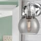 A thumbnail of the Innovations Lighting 423-1W-10-7 Pilaster II Sphere Sconce Alternate Image