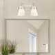 A thumbnail of the Innovations Lighting 423-2W-10-17 Pilaster II Cone Vanity Alternate Image