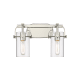 A thumbnail of the Innovations Lighting 423-2W-10-15 Pilaster II Cylinder Vanity Polished Nickel / Clear