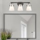 A thumbnail of the Innovations Lighting 423-3W-10-27 Pilaster II Cone Vanity Alternate Image