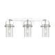 A thumbnail of the Innovations Lighting 423-3W-11-25 Pilaster II Cylinder Vanity Polished Chrome / Seedy