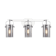 A thumbnail of the Innovations Lighting 423-3W-11-25 Pilaster II Cylinder Vanity Polished Chrome / Plated Smoke