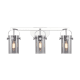 A thumbnail of the Innovations Lighting 423-3W-11-25 Pilaster II Cylinder Vanity Polished Nickel / Plated Smoke