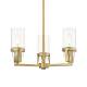 A thumbnail of the Innovations Lighting 426-3CR-12-22 Utopia Pendant Brushed Brass / Clear