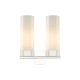 A thumbnail of the Innovations Lighting 427-2W-17-14 Claverack Vanity Polished Nickel / Matte White