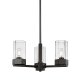 A thumbnail of the Innovations Lighting 427-3CR-11-22 Claverack Pendant Matte Black / Clear