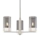 A thumbnail of the Innovations Lighting 427-3CR-11-22 Claverack Pendant Polished Nickel / Plated Smoke