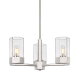 A thumbnail of the Innovations Lighting 427-3CR-11-22 Claverack Pendant Satin Nickel / Clear