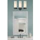 A thumbnail of the Innovations Lighting 427-3W-17-23 Claverack Vanity Alternate Image