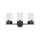 A thumbnail of the Innovations Lighting 427-3W-12-23 Claverack Vanity Matte Black / Clear