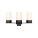 A thumbnail of the Innovations Lighting 427-3W-12-23 Claverack Vanity Matte Black / Matte White