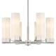 A thumbnail of the Innovations Lighting 427-6CR-16-29 Claverack Chandelier Satin Nickel / Matte White