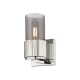 A thumbnail of the Innovations Lighting 428-1W-7-5 Bolivar Sconce Polished Nickel / Plated Smoke