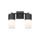 A thumbnail of the Innovations Lighting 428-2W-10-14 Bolivar Vanity Matte Black / Matte White