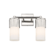 A thumbnail of the Innovations Lighting 428-2W-10-14 Bolivar Vanity Polished Nickel / Matte White