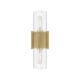 A thumbnail of the Innovations Lighting 428-2WL-15-4 Bolivar Vanity Brushed Brass / Seedy