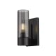 A thumbnail of the Innovations Lighting 429-1W-10-3 Empire Sconce Matte Black / Plated Smoke