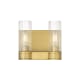 A thumbnail of the Innovations Lighting 429-2W-10-11 Empire Sconce Brushed Brass / Clear