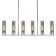 A thumbnail of the Innovations Lighting 429-6I-11-45 Empire Linear Polished Nickel / Plated Smoke