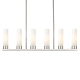 A thumbnail of the Innovations Lighting 429-6I-11-45 Empire Linear Polished Nickel / Matte White