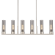 A thumbnail of the Innovations Lighting 429-6I-11-45 Empire Linear Satin Nickel / Plated Smoke